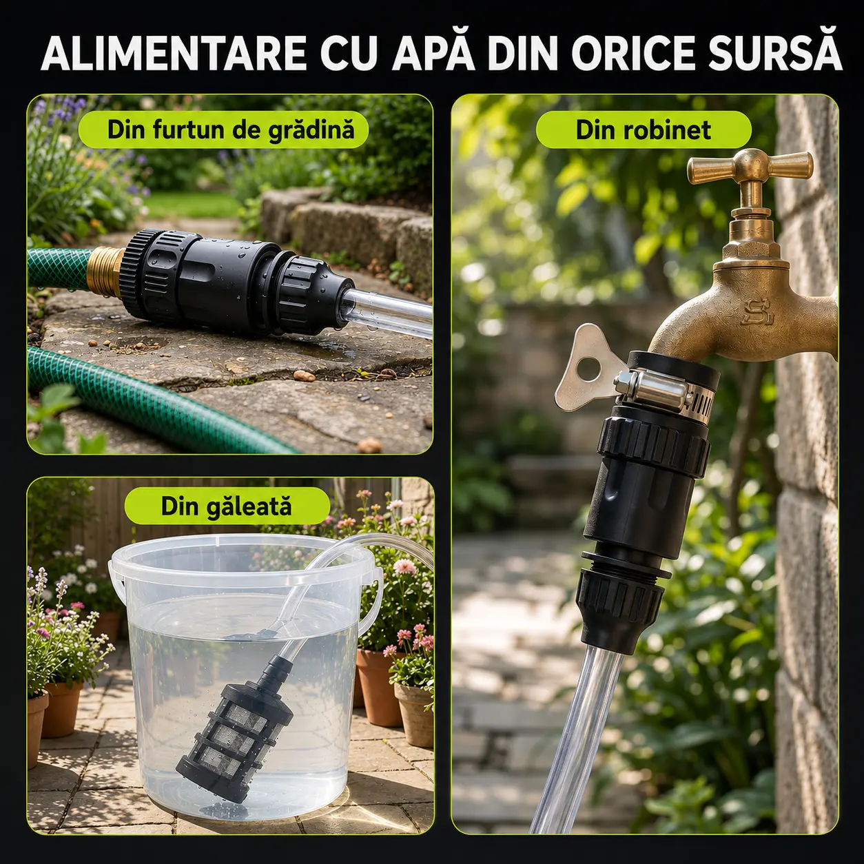Mașină de spălat portabilă fără fir 100 bar — imaginea 4